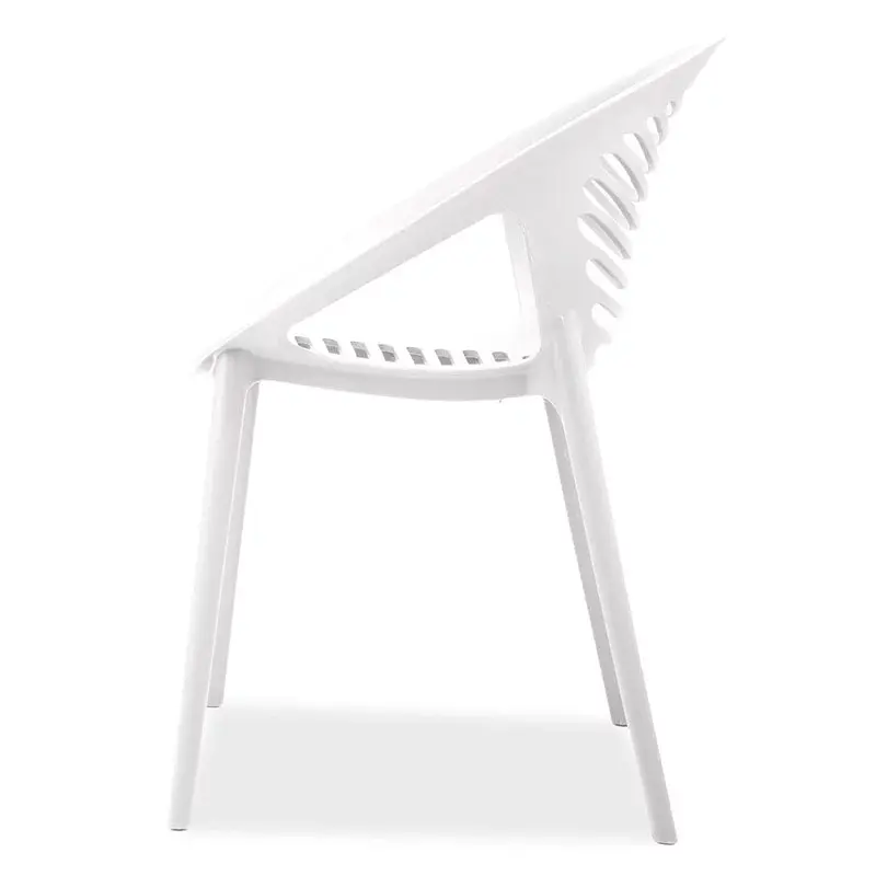 Thumbnail: iris chair white side