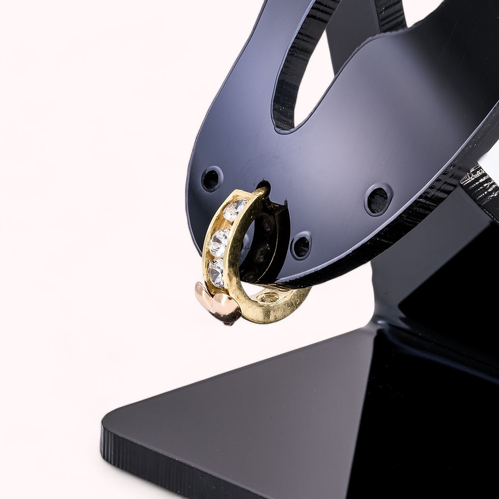 Miniatura: Enchanted Heart Charm Earrings