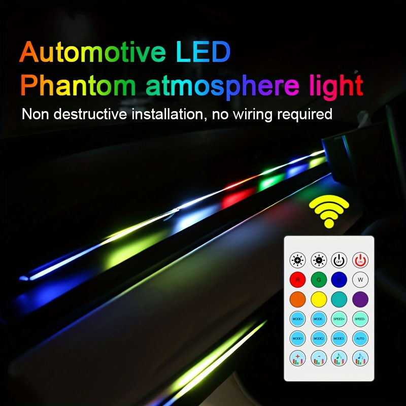 Thumbnail: Automotive interior LED atmosphere magic strip Multi color