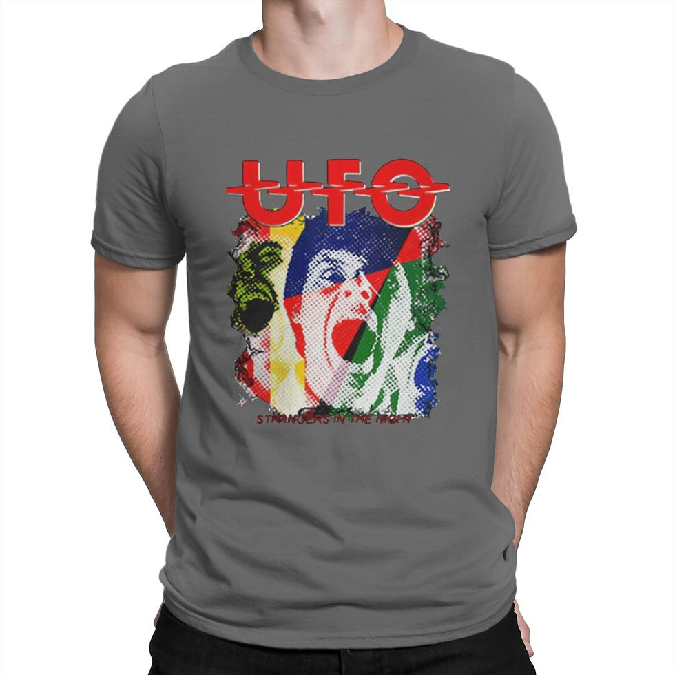 Thumbnail: Funny UFO T-Shirt – Men’s Cotton Graphic Tee, Short Sleeve Casual Top Gift