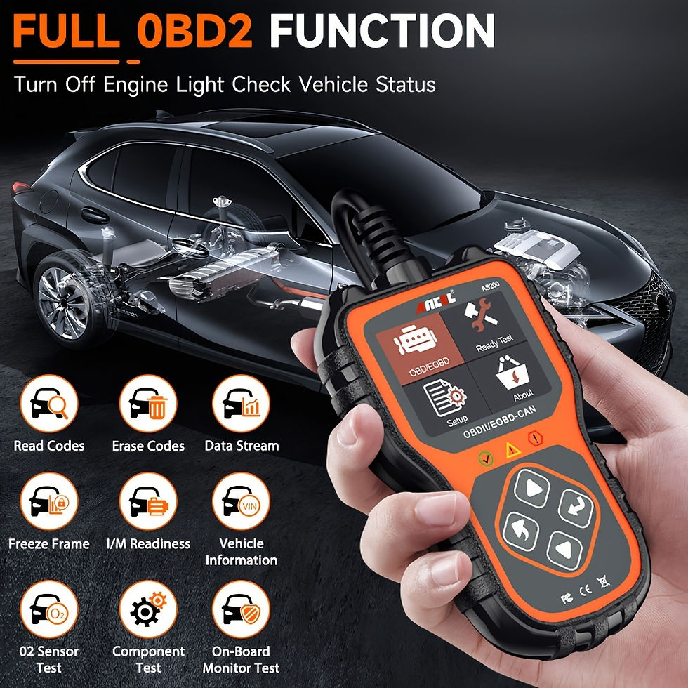 Thumbnail: ANCEL AS200 OBD2 Scanner Code Reader Automotive Diagnostic check engine tool