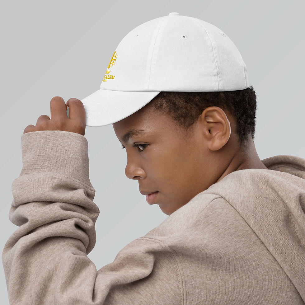 Thumbnail: New Jerusalem Press - Kingdom of Jerusalem Edition (White) - Youth baseball cap