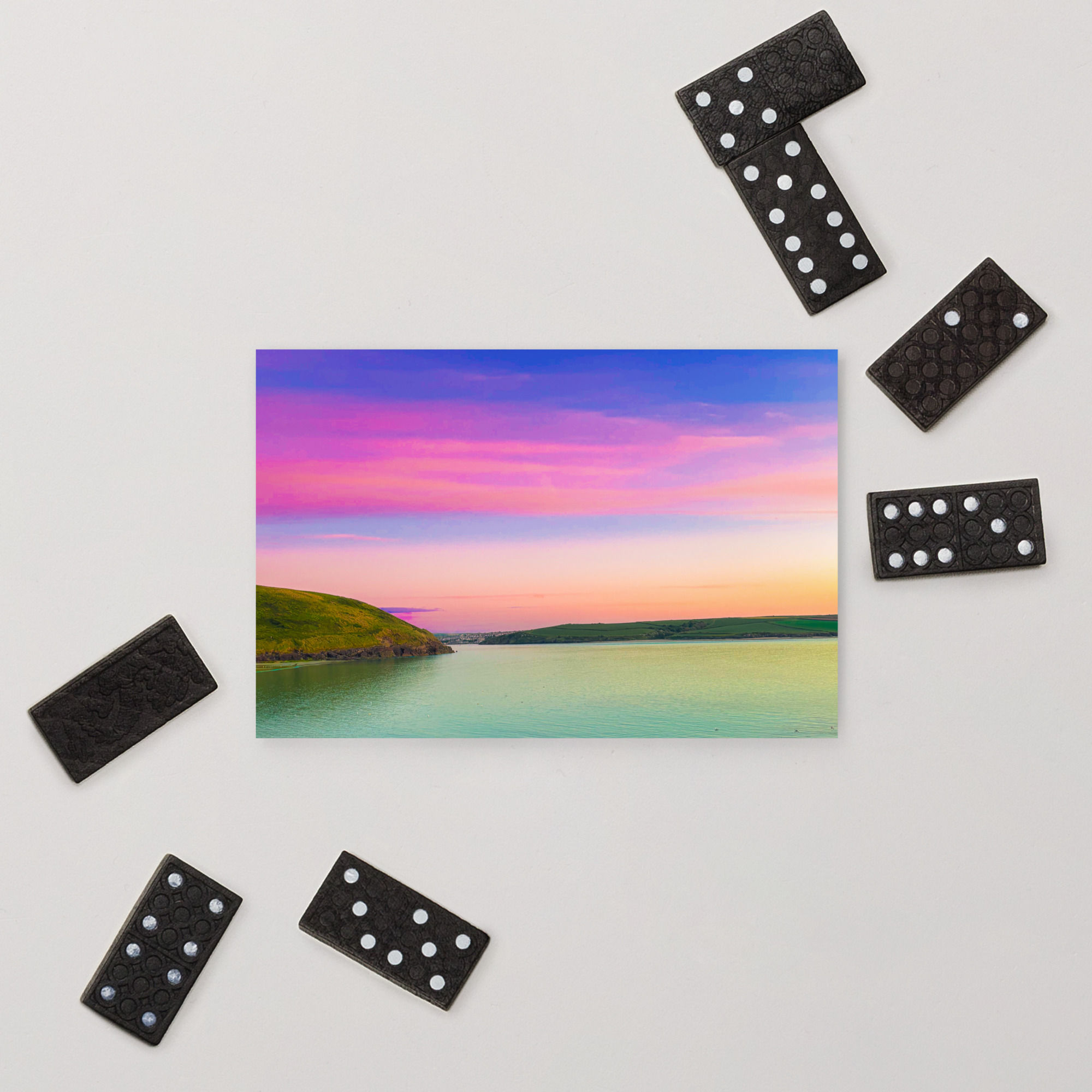 Dusk at Daymer Postcard