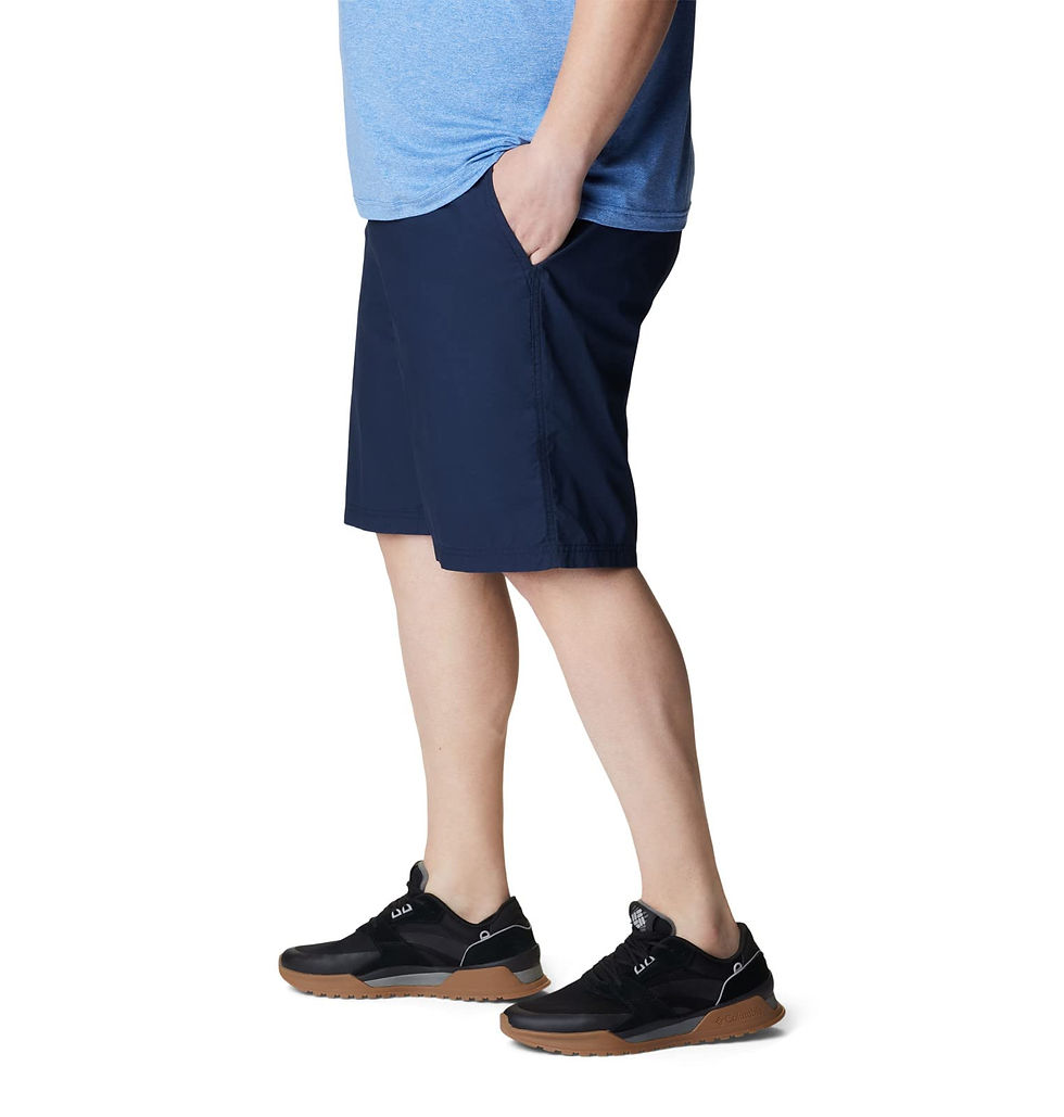 Thumbnail: Columbia Men's Washed Out Short, Collegiate Navy, 36W x 8L
