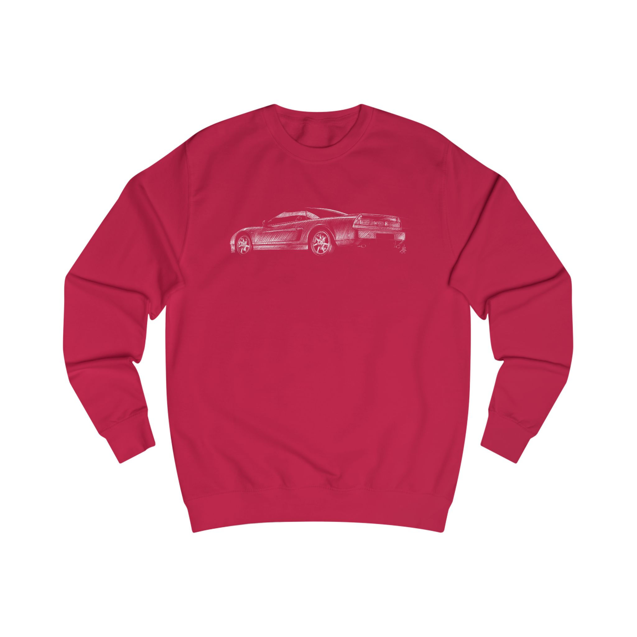 Pull Honda NSX, unisexe, rouge
