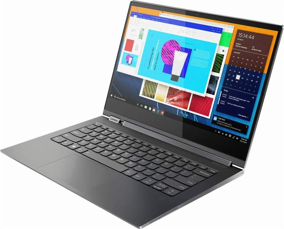 Thumbnail: Lenovo Yoga C930 2-in-1 13.9" FHD Touch-Screen Laptop - Intel i7, 12GB DDR4, ...