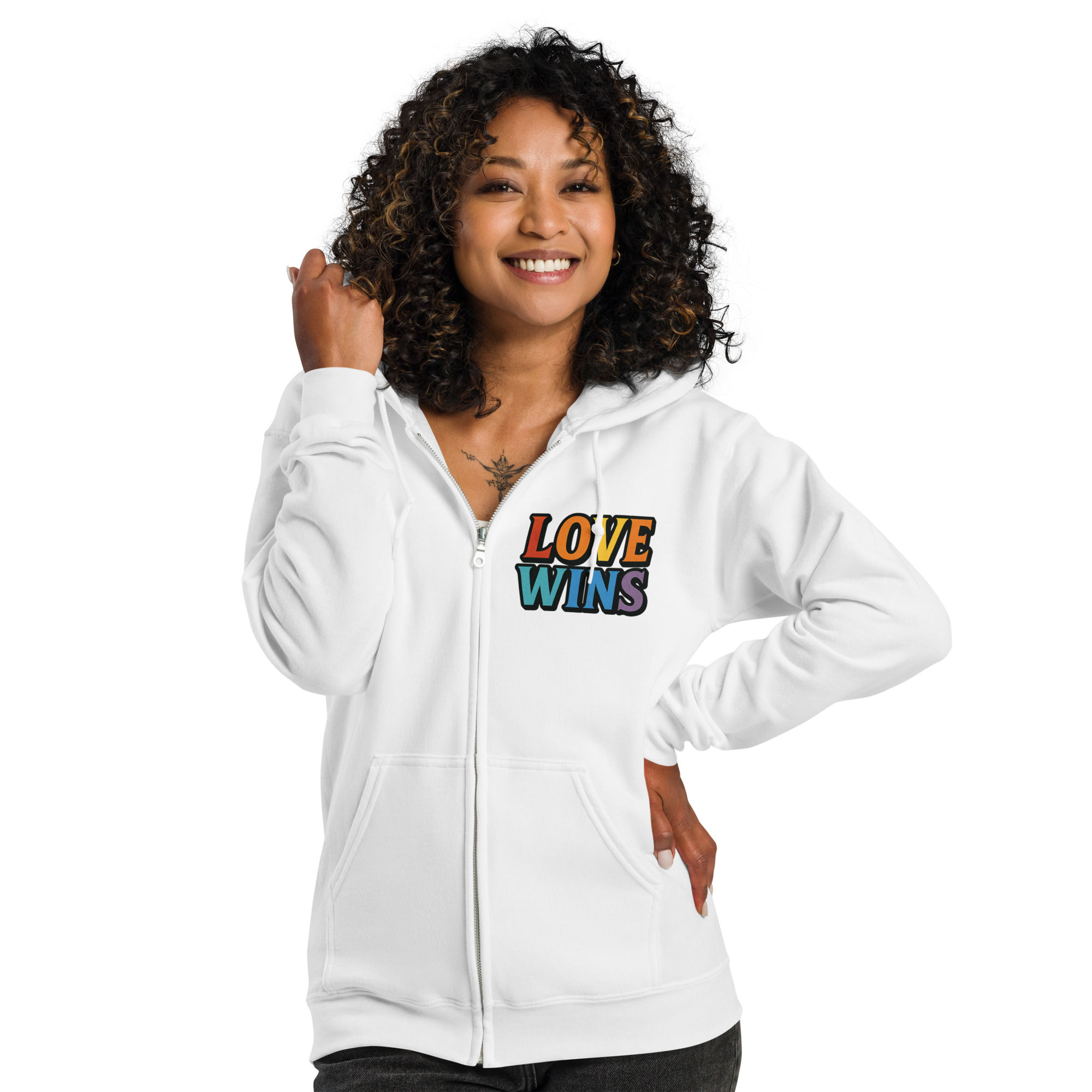Unisex heavy blend zip hoodie