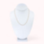 14K Tricolor Gold Figaro Link Chain 18"