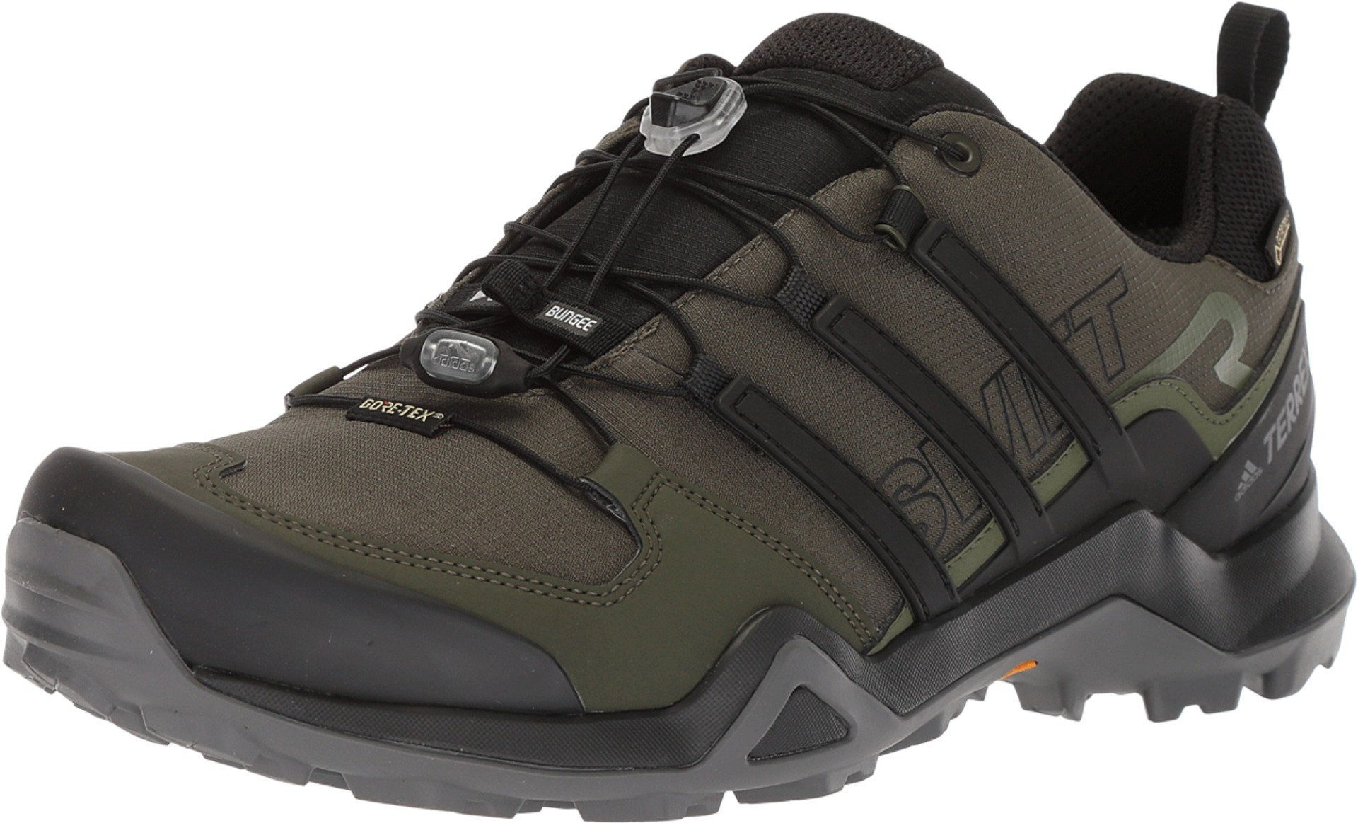 adidas Men's Terrex Swift R2 Gore-tex Hiking Walking Shoe, Night Cargo/Core B...