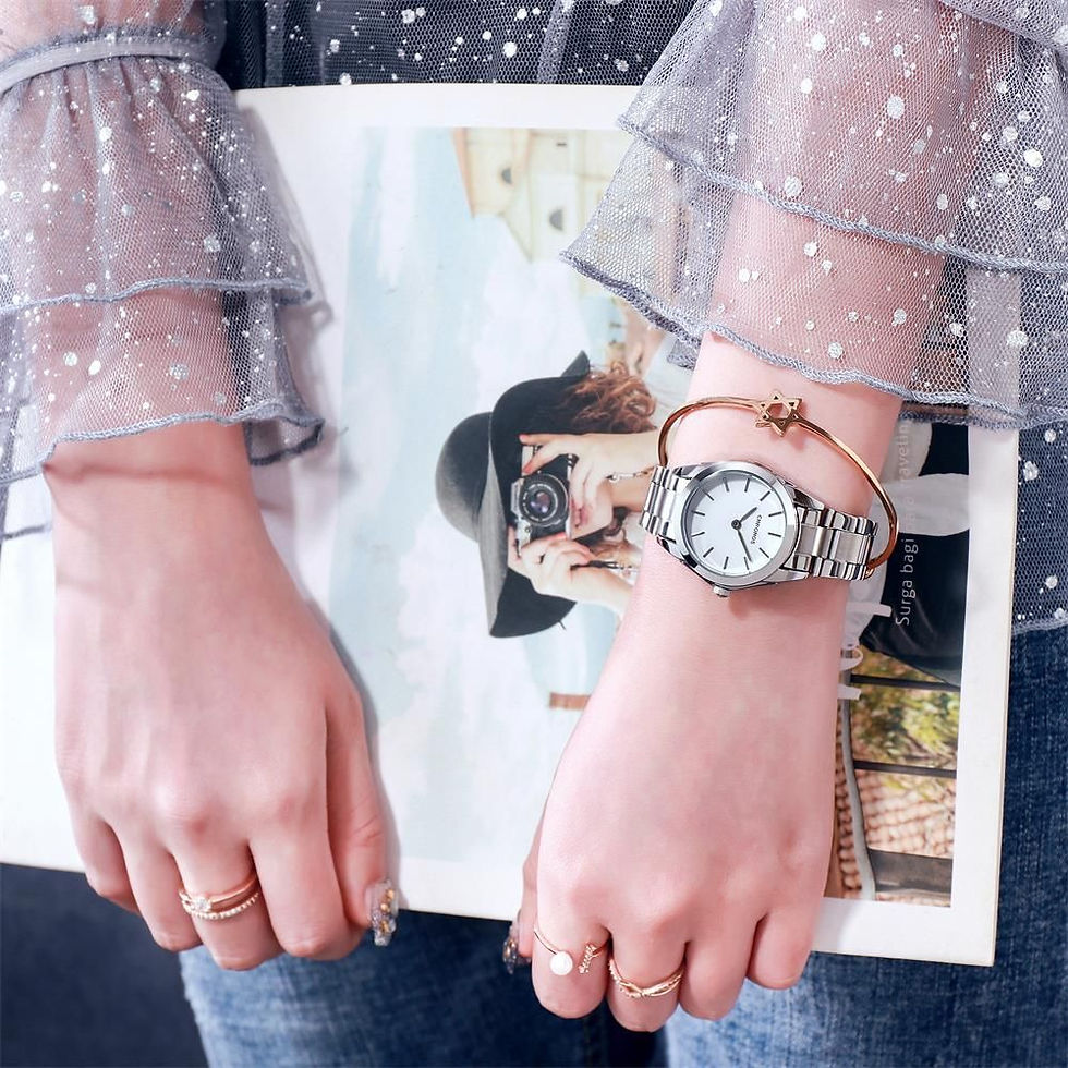 Thumbnail: Chronos Women's Watch Casual Waterproof Quartz Watch