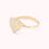 Miniatura: Heart of Brilliance 14k Gold Ring
