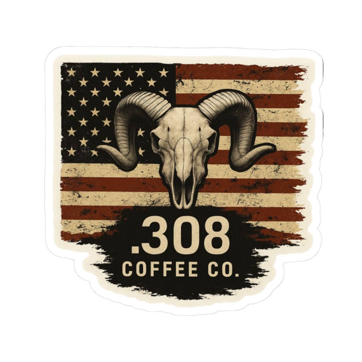 Flag Kiss-Cut Sticker