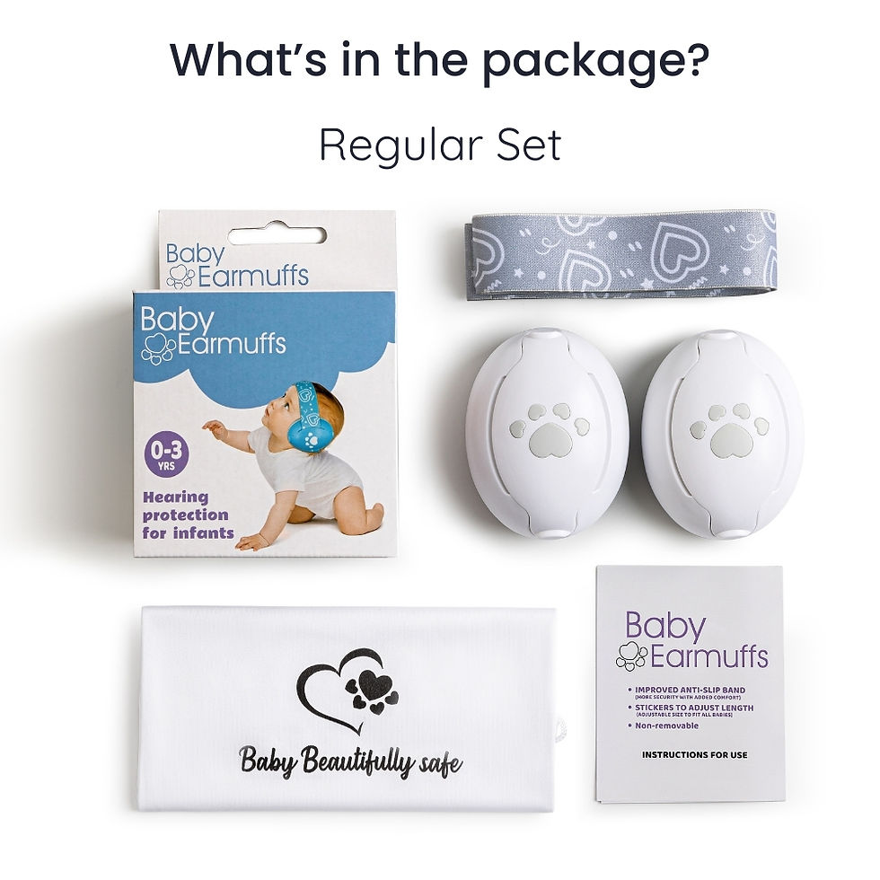 Thumbnail: Infant earplugs Hearing protection on baby essential noise canceling headphones 