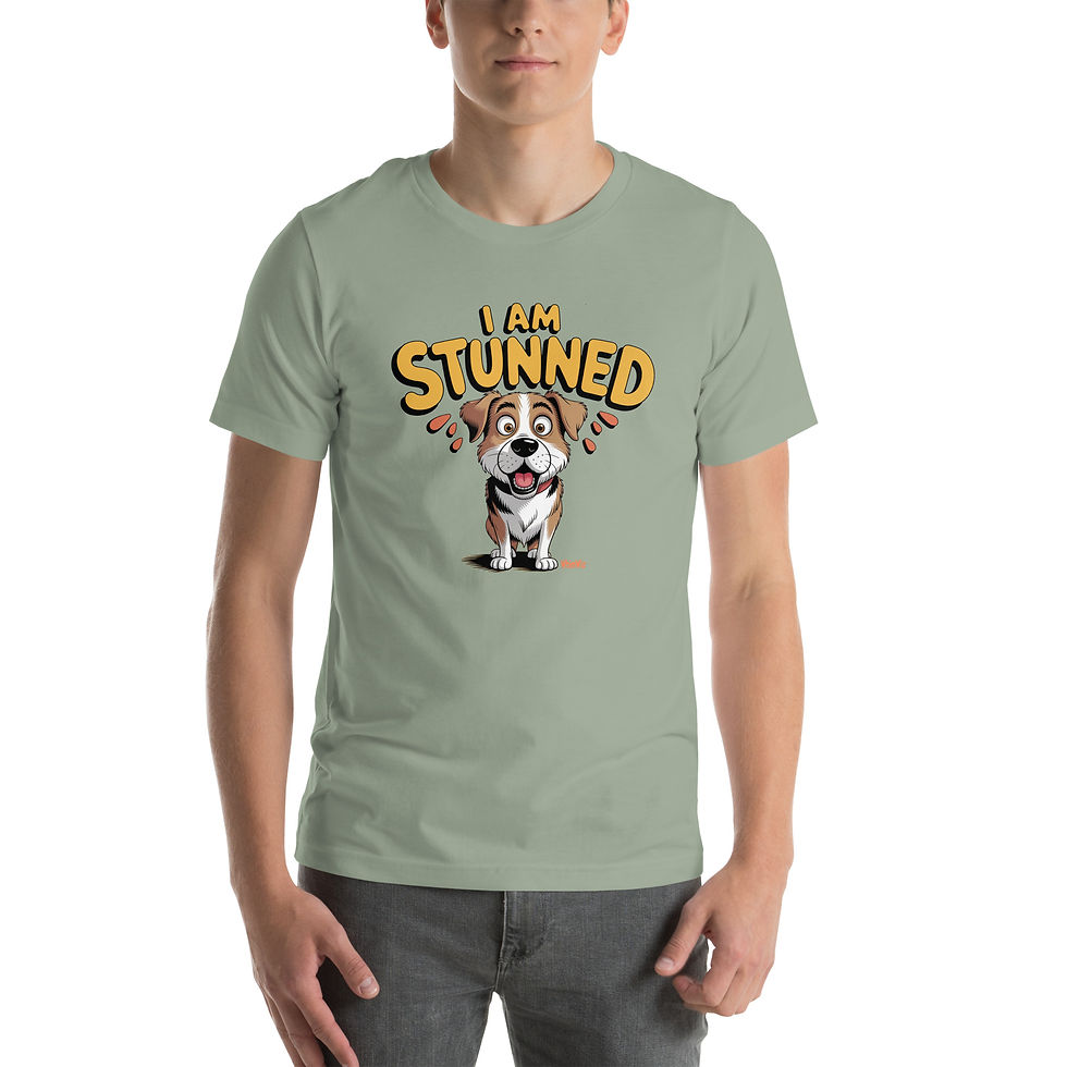 Thumbnail: I Am Stunned - WhimWiz Unisex t-shirt