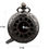 Thumbnail: Men's And Women's Fashion Retro Hollow Clamshell Pocket Watch Necklace