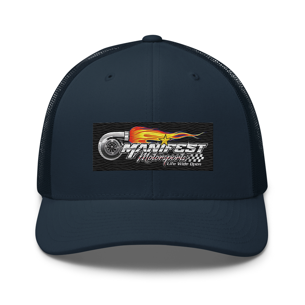 Thumbnail: Official Manifest Motorsports Retro Trucker Hat!