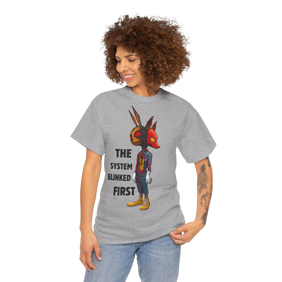 Thumbnail: Weaponised Fabric: System Blinked First Graphic Tee