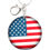 Миниатюра: American Flag W/ Mirror Keychain