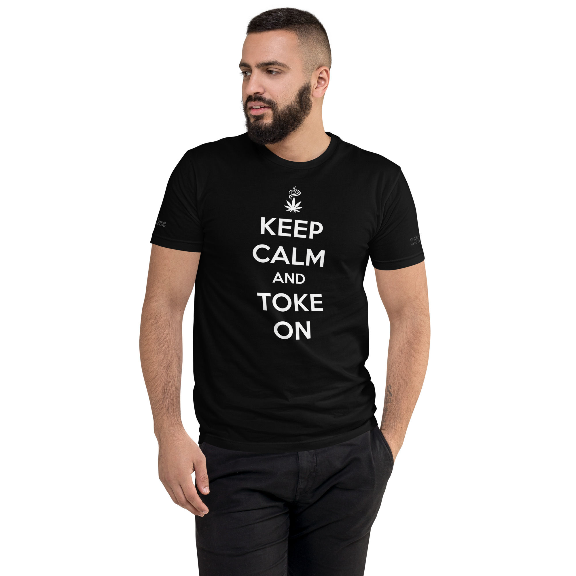 Keep Calm and T... On Short Sleeve T-shirt