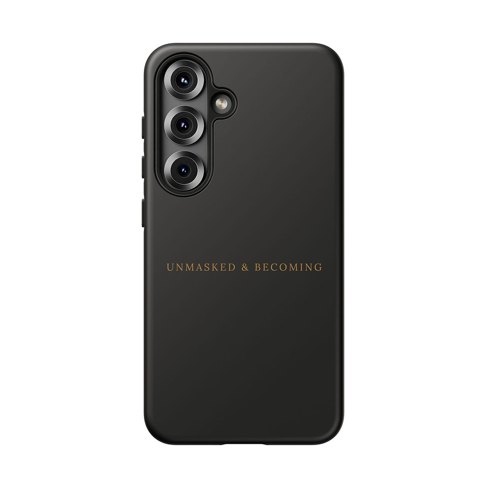Thumbnail: Unmasked & Becoming | Proudly Unmasked Phone Case