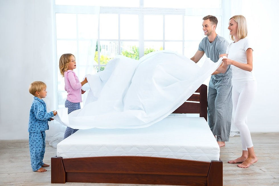 Thumbnail: Ideal Linens Bed Sheet Set - 1800 Double Brushed Microfiber Bedding - 4 Piece...