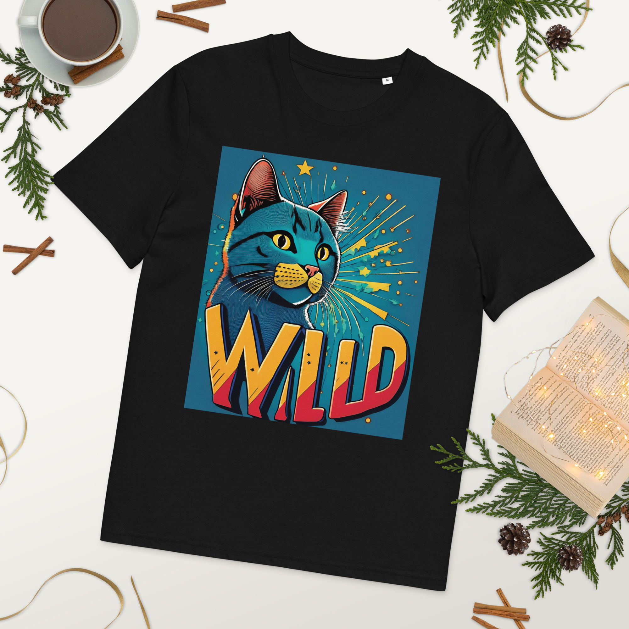 Wild Cat cotton t-shirt