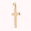 Miniatura: Sleek Solid Gold Cross Pendant
