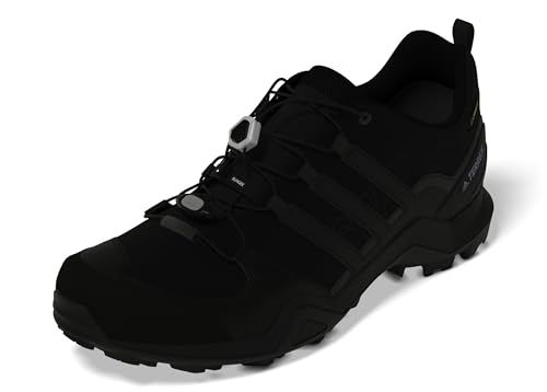 Thumbnail: adidas mens Terrex Swift R2 Gore-tex Hiking Black/Black/Black 14