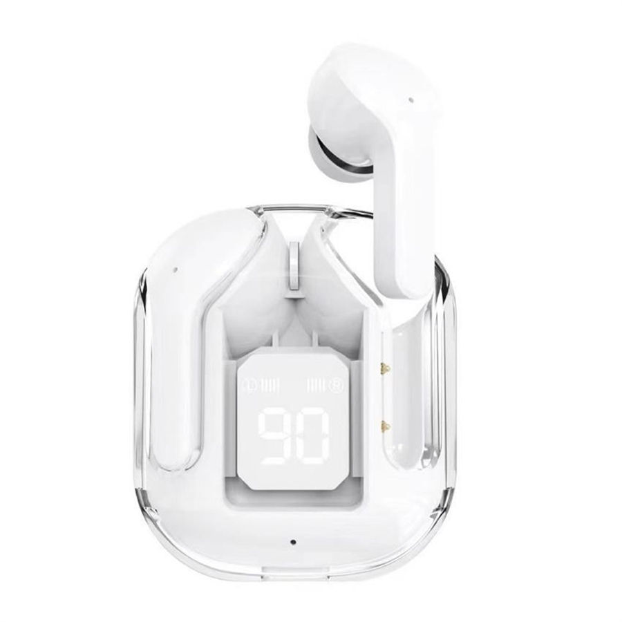 Thumbnail: Original T2 Wireless Bluetooth Earphone Transparent HIFI Headphones LED Power Di