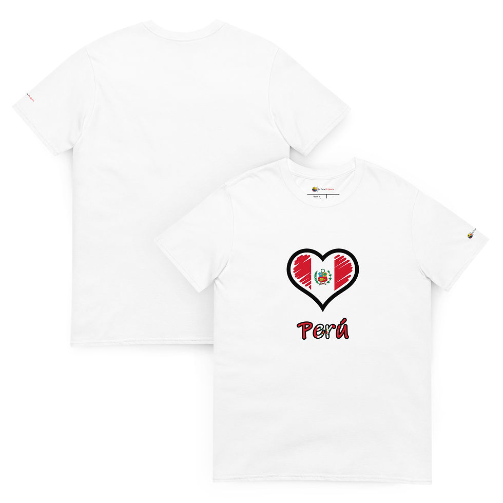 "Corazón 2” - Perú, classic unisex tee