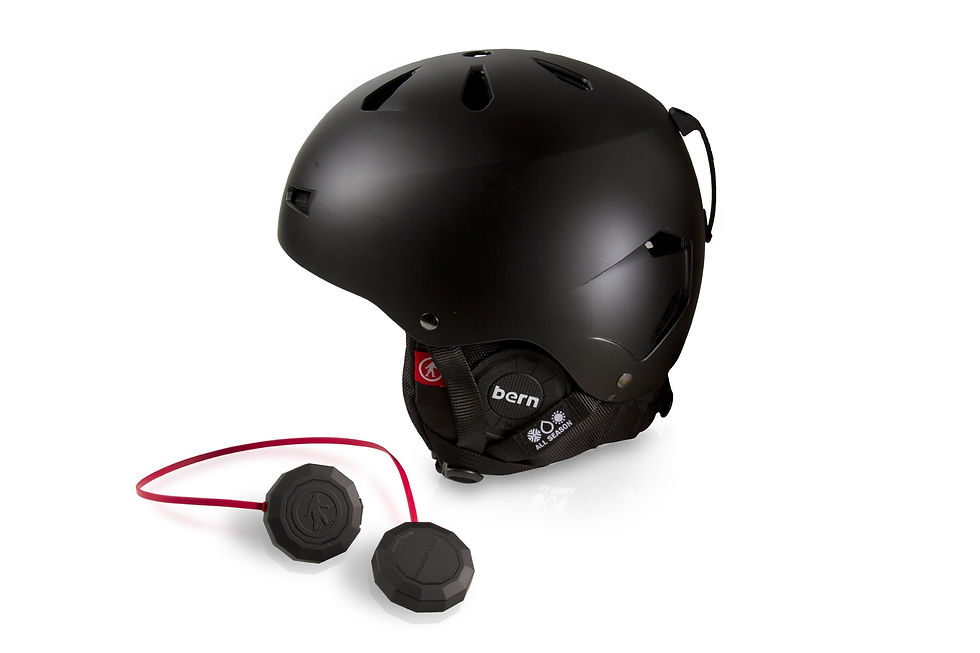 Thumbnail: Outdoor Tech OT0032 Chips - Universal Wireless Helmet Audio System (Black)