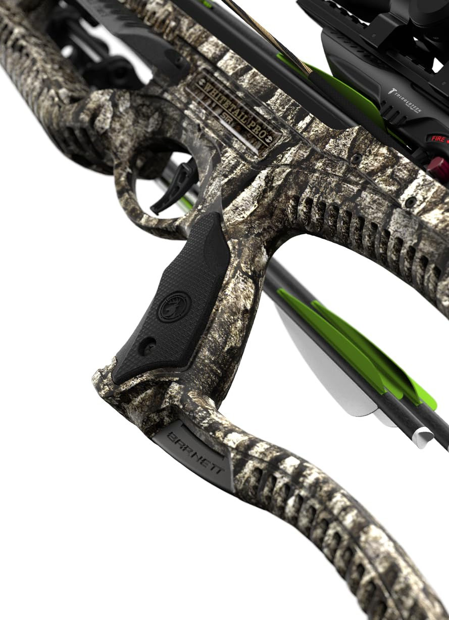 Thumbnail: Barnett Whitetail Pro STR Crossbow, with 4x32mm Illuminated Scope, 2 Arrows, ...