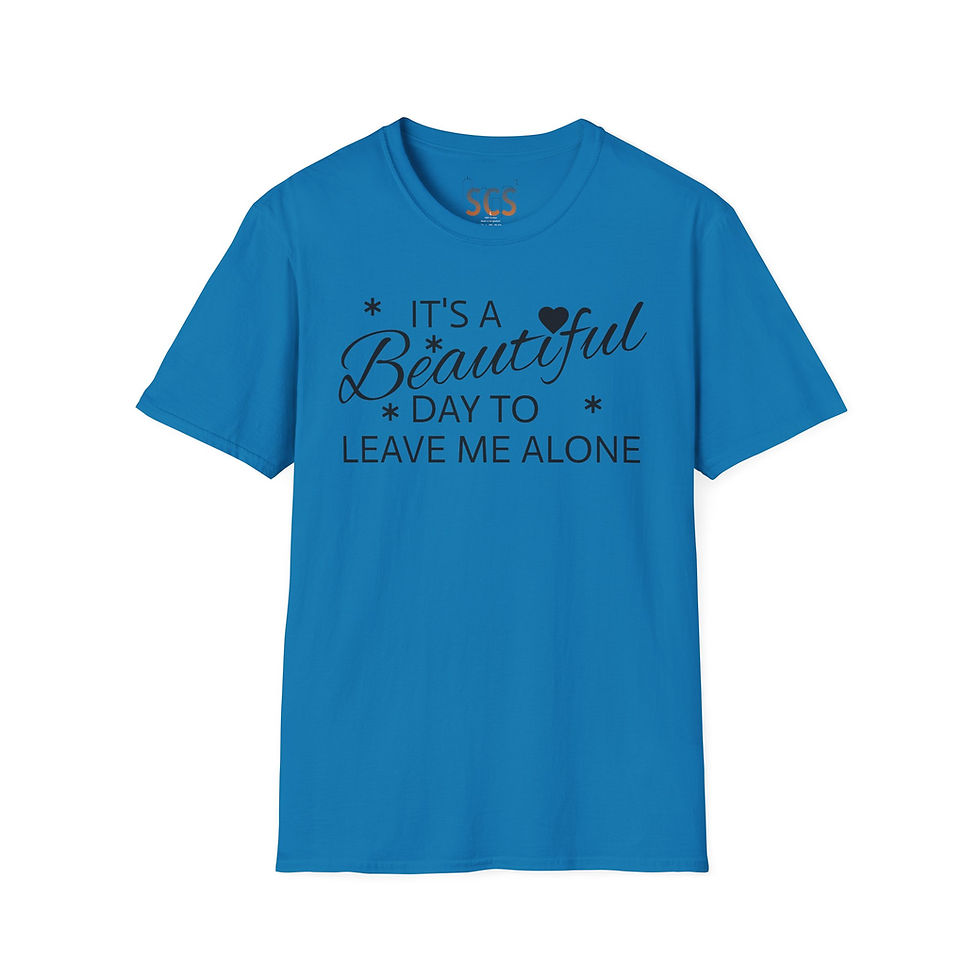 Thumbnail: It's a Beautiful Day Cute T-Shirt, Gift for Friends, Casual Wear
