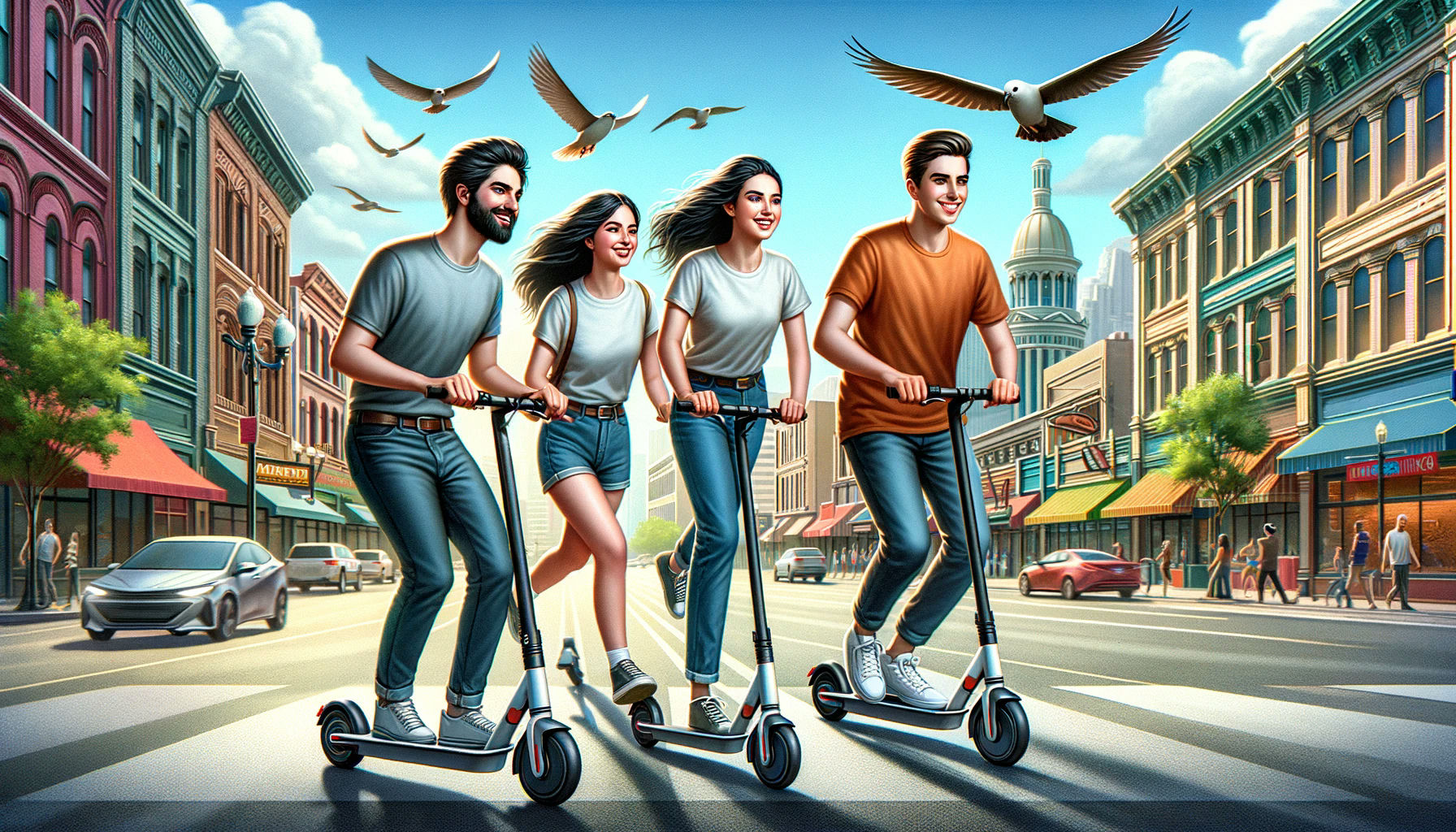 Electric scooter rentals are available on the Levy Electric app in Nampa, ID starting at $15 per hour.  No reservation needed!