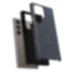 Thumbnail: Mystical Midnight Bush Phone Case | Dark Blue Gothic Aussie Design