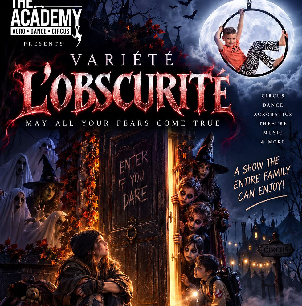 2026 HALLOWEEN SHOW: Variété L'obscurité