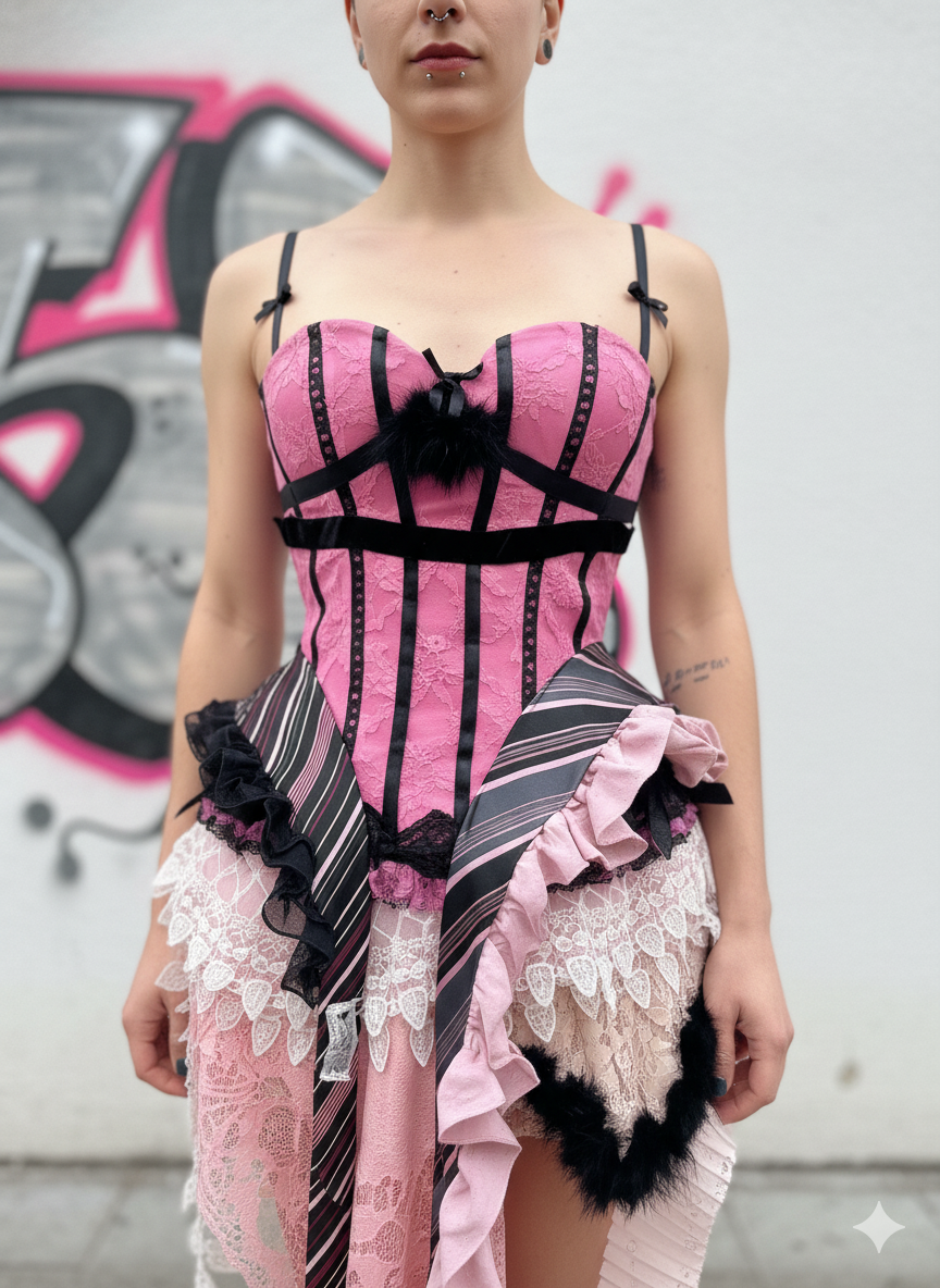 Miniaturbild: Pynk Korsettkleid