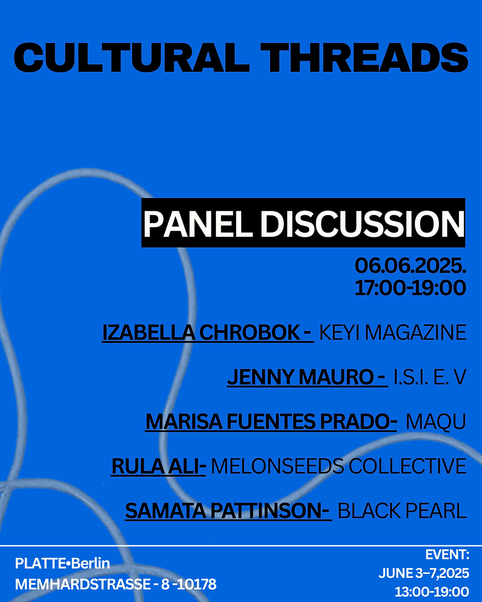 Cultural Threads 2025 Berlin Flyer