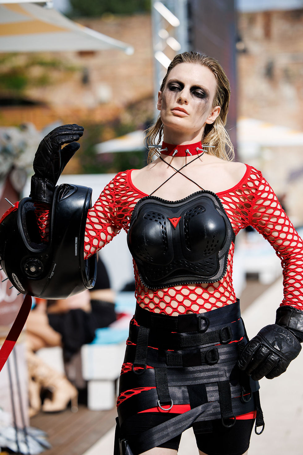 Thumbnail: Mini Skirt Mala Motosista. Dystopian Games Collection SS27