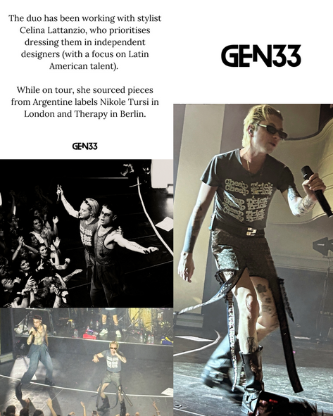 GEN-33: CA7RIEL and Paco Amoroso dressed by therapy in Berlin