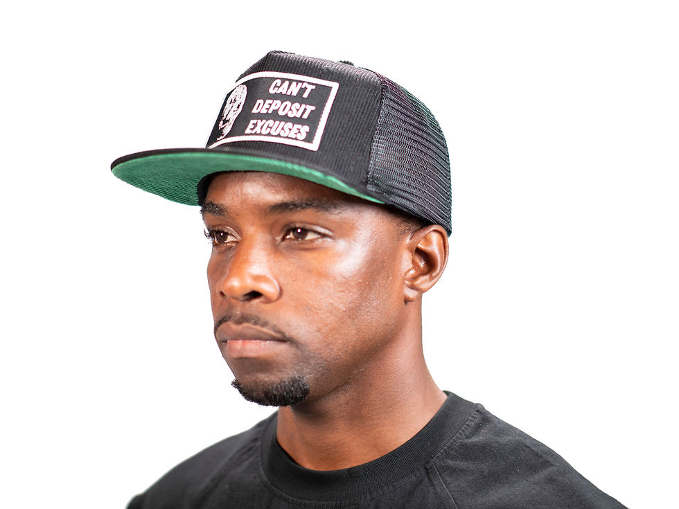 Thumbnail: CORDUROY BLACK CAN’T DEPOSIT EXCUSES TRUCKER
