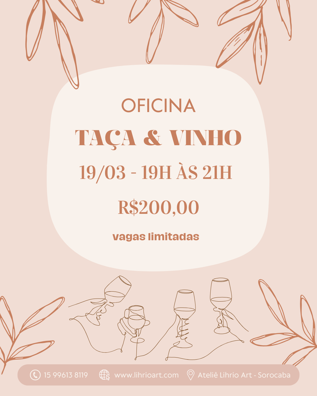 Oficina Taças & Vinho 19/03