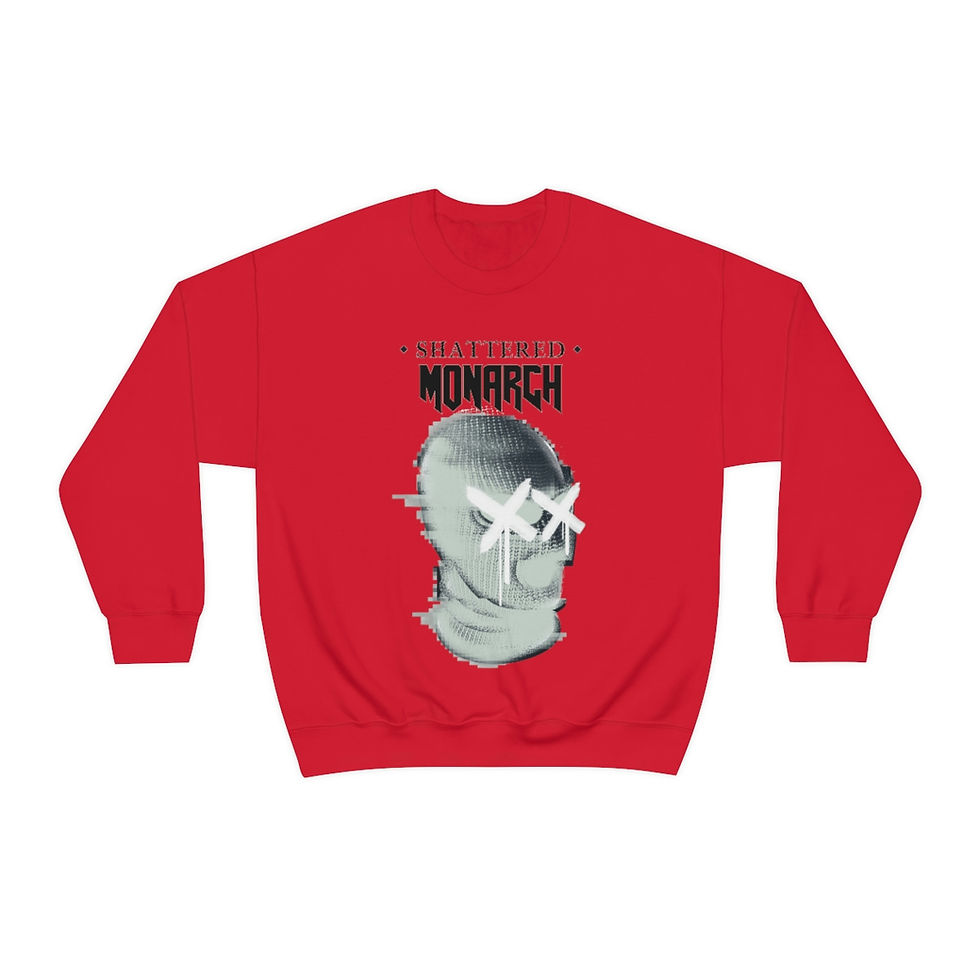 Thumbnail: XX Mask Unisex Heavy Blend™ Crewneck Sweatshirt