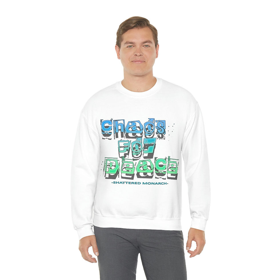 Thumbnail: Chaos For Peace Unisex Heavy Blend™ Crewneck Sweatshirt
