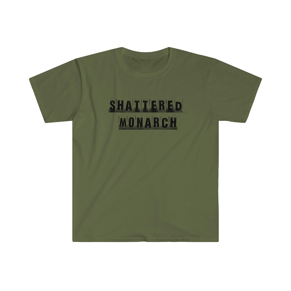 Thumbnail: Shattered Monarch Unisex Softstyle T-Shirt