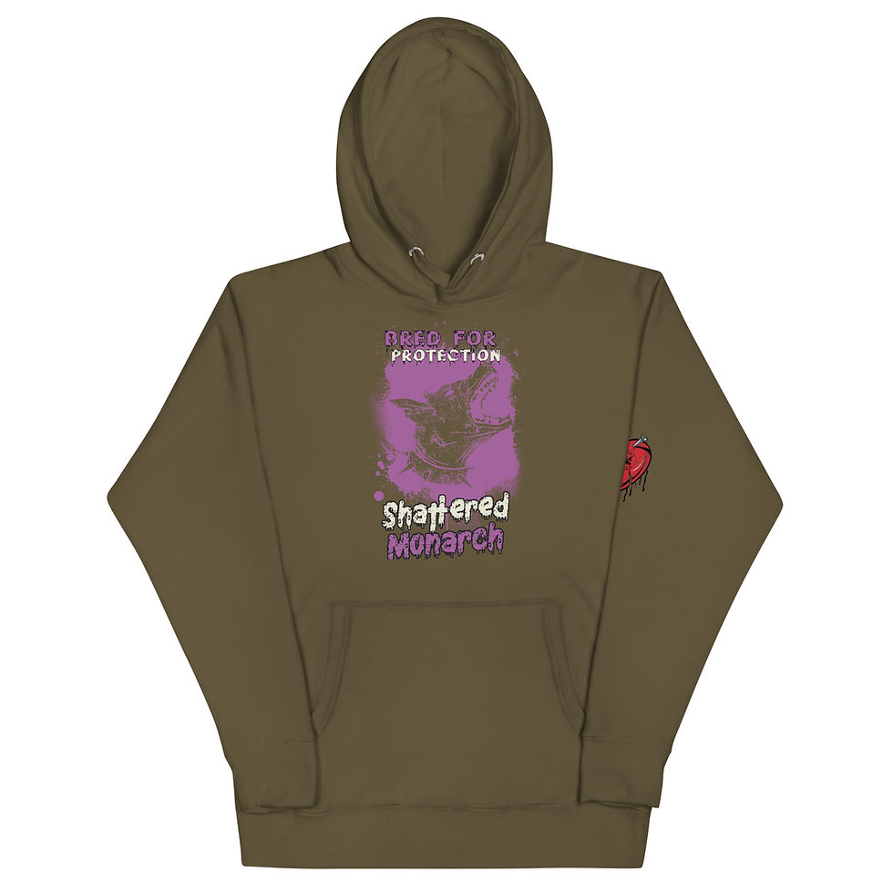 Thumbnail: Bred for protection Unisex Hoodie