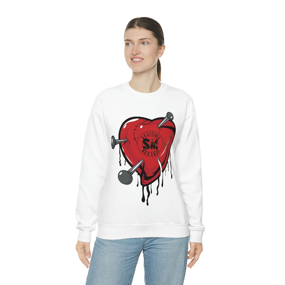 Thumbnail: Nailed Heart Unisex Heavy Blend™ Crewneck Sweatshirt