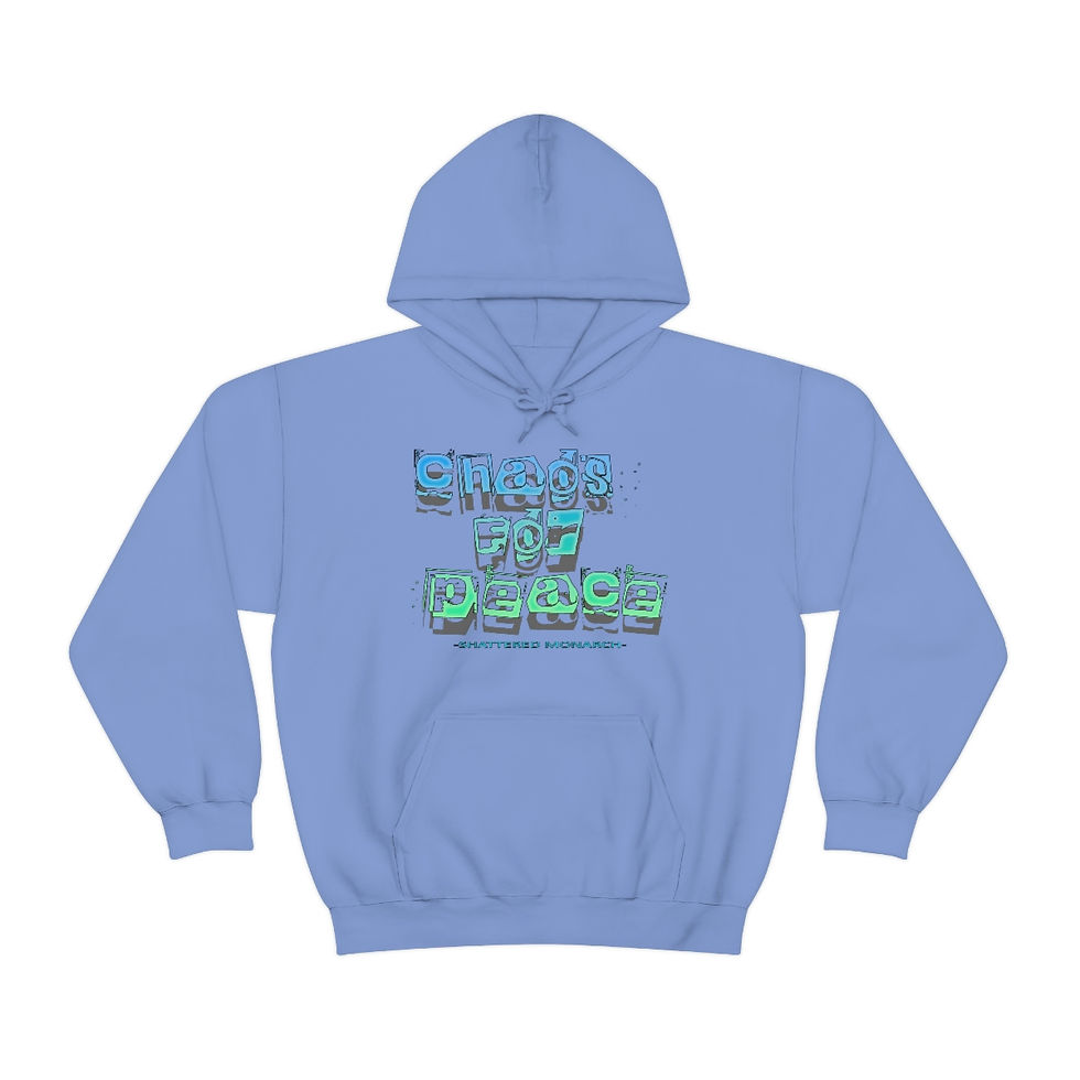 Thumbnail: Chaos For Peace Unisex Heavy Blend™ Hooded Sweatshirt