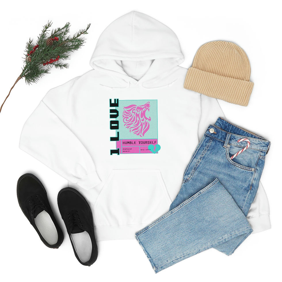 Thumbnail: Humble Yourself Unisex Heavy Blend™ Hooded Sweatshirt