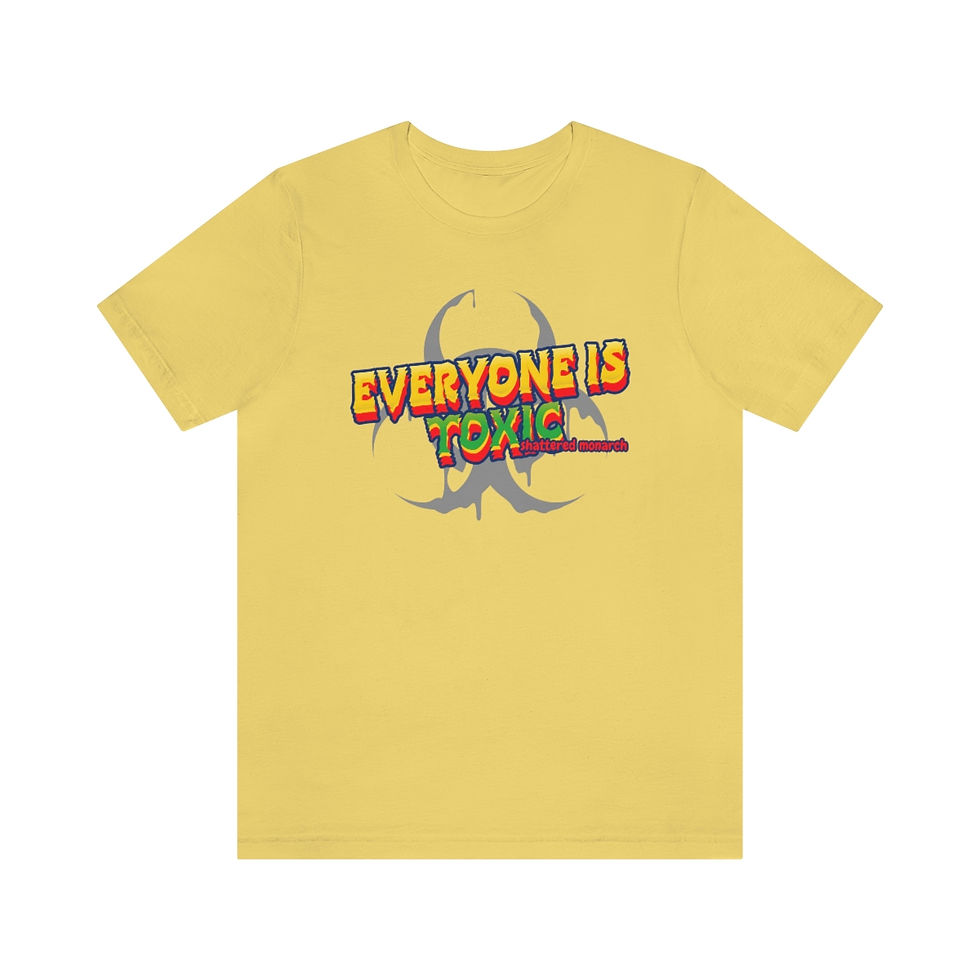 Thumbnail: Everyone is toxic Unisex Jersey Short Sleeve Tee
